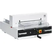 Ideal Stapelschneider 4350, elektrisch, A3, 500 Blatt Schneidleistung, automatische Pressung