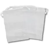 Dm-folien Flachbeutel 300 x 470mm, transparent, mit Kordelzug, Kunststoff, 500 Stück