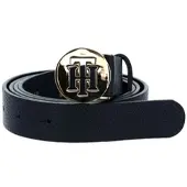Tommy Hilfiger Gürtel TH Round Curve Belt 3.0 W130 Desert Sky