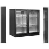 Tefcold Backbar-Kühlschrank BA26H 190l Schwarz