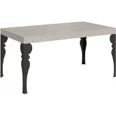 Itamoby Paxon Cashmere Ausziehtisch 160/420x90 cm mit anthrazitfarbenen Beinen