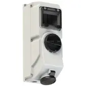 Pce 7614-7 CEE-Steckdose abschaltbar DIN 16A 4p 7h IP44/IP54 76147
