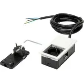 Kopp 939661015 VersaHIT Mono - 1 Schutzkontaktsteckdose, Farbe: weiß matt