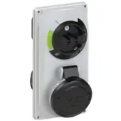 Pce 6014-7 CEE-Steckdose abschaltbar kompakt 16A 4p 7h IP44/IP54 60147