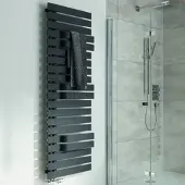 Hsk Design-Heizkörper „Yenga Plus“ 60 × 174,2 cm in Schwarz (matt)