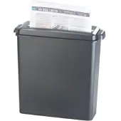 General Office Aktenvernichter für 6 Blatt A4 und Karten, Streifenschnitt, 8 Liter