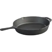 TS Electronic Gusseisen-Pfanne mit 6 cm hohem Rand, Ø 30 cm, pre-seasoned