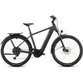 Cube Kathmandu Hybrid ONE 800 2026 - metallicgrey ́n ́grey - 58cm | 28 Zoll