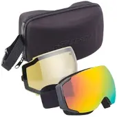 Speeron Ski- & Snowboard-Brille mit Panorama-Sicht & kratzfestem Revo-Glas
