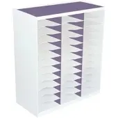 PaperFlow Sortierstation »36 Fächer« A4 lila