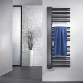 Hsk Design-Heizkörper „Softcube Plus“ 61 × 161 cm in Graphit-Schwarz