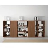 Deoffi Design Büroschrank Regal 3OH Selno