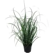 Creativ Green Kunstpflanze Grasbusch, im Topf, Höhe 50 cm, 2 Stück