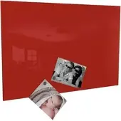 Colours-Manufaktur Magnettafel RAL 3020, 60 x 40 cm, beidseitig beschichtet, rot glänzend