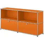 USM United Soft USM Haller Sideboard mit 2 Klapptüren reinorange