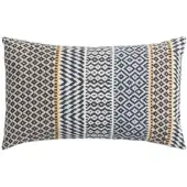David Fussenegger Kissenhülle Silvretta 'Afrika' 30 x 50 cm Anthrazit