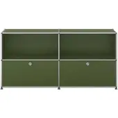 USM United Soft USM Haller Sideboard mit 2 Klapptüren Olivegrün