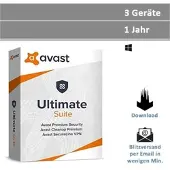 Avast! Avast Ultimate Suite 2026, 3 Geräte - 1 Jahr, Download