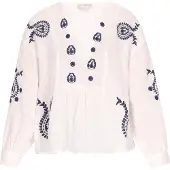 Usha Bluse Damen weiss