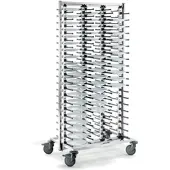 B.PRO SERVISTAR Gastro 120 mit Kunststoff-Rollen, Selbstmontage