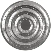 Orion Brennerunterlage Gasherd 20cm Edelstahl Silber Herdschutz