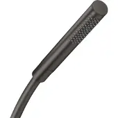 Hansgrohe Stabhandbrause 1jet AXOR STARCK DN 15 brushed black chrome