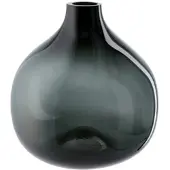 Peill+Putzler Vase , grau , Glas , Maße (cm): H: 26 Ø: 24