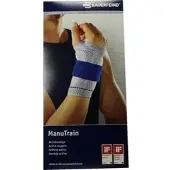 Bauerfeind Manutrain Handgelenkbandage Größe 4 links schwarz
