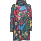 DW-Shop Baumwoll-Shirt, Druck grün, 40/42