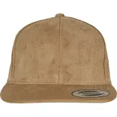 Flexfit Snapback Cap "Unisex Suede Leather Snapback"