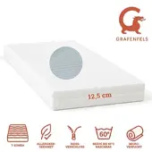 Grafenfels Matratze Bronze 90x200 mittel 12,5cm hoch 7-Zonen
