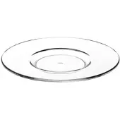 Monouso - Wiederverwendbare Plastikteller für Tasse "Cappuccino" Transparent 166ml (6 Stück)