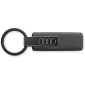 Audi collection Audi Schlüsselanhänger Edelstahl schwarz 3182501810