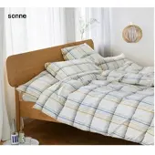 Elegante Bettwäsche Samsö - 135x200 cm + 40x80 cmsonne