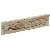 Stegu Verblender Porto grau-beige 54x11 cm frostsicher Natursteinoptik für Innen & Außen