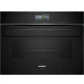 Siemens studioLine CS936GCB1 - iQ700 Dampfbackofen mit 5 Jahre Garantie, Schwarz/Edelstahl, 60 x 45 cm