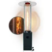 Accentra Heizpilz Bellamente CRISTAL, schwarz