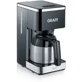 Graef FK412EU Thermo-Kaffeemaschine 8-12 Tassen Kunststoff schwarz