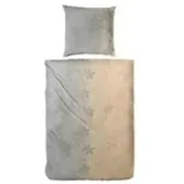 Möbel Kraft Bettwäsche-Set , grau , Maße (cm): B: 135 H: 1