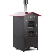 Rossofuoco Eco 80 - Holzbackofen für den Außenbereich