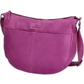 The Skandinavian Brand Leder Umhängetasche - Purple