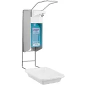 Sanismart Desinfektionsmittelspender + Tropfschale Kunststoff