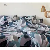 Elegante Bettwäsche Night Garden - 135x200 cm + 40x80 cmbleu