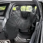 Audi Hundeschutzdecke Fondschutzdecke schwarz im Design 8X0061680B