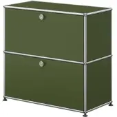 USM United Soft USM Haller Sideboard mit 2 Klapptüren Olivegrün