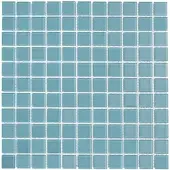 Premium Mosaic Glasmosaik Türkis 30x30 cm glanz MOS25TU