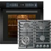 Kaiser Herd-Set EH 6306 RS Einbaubackofen+ KCG 6383 Gaskochfeld