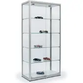 JTW-Vitrinen Glasvitrine für Modellautos 100 x 200 x 50 cm
