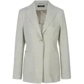 Fadenmeister Berlin Long-Blazer grau, 36