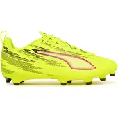 Puma Ultra 6 Play FG/AG Jr, Fußball, Männlich, Grün, Kind, Einfarbig, Schnürverschluss